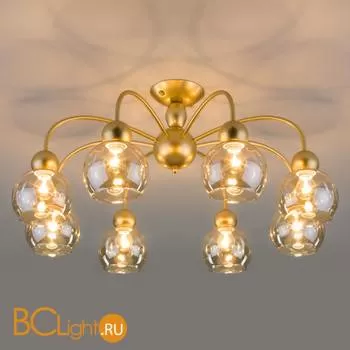 Потолочная люстра Eurosvet Fabia 30148/8 перламутровое золото - Фото 0