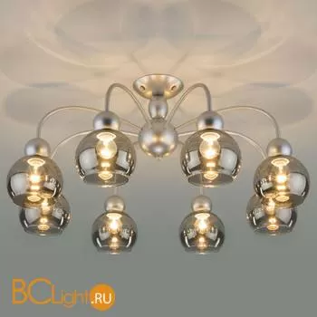 Потолочная люстра Eurosvet Fabia 30148/8 серебро - Фото 0