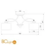 Люстра Eurosvet Fabiola 60109/8 хром - Фото 1