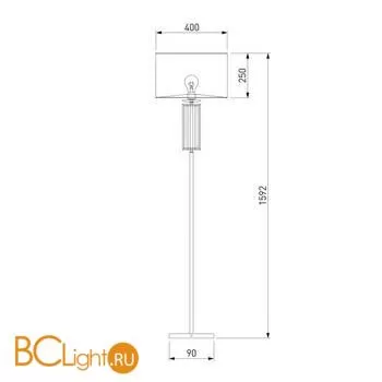 Торшер Eurosvet Fargo 01079/1 хром - Фото 3