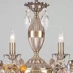 Люстра Eurosvet Favola 10102/8 античная бронза/прозрачный хрусталь Strotskis - Фото 1