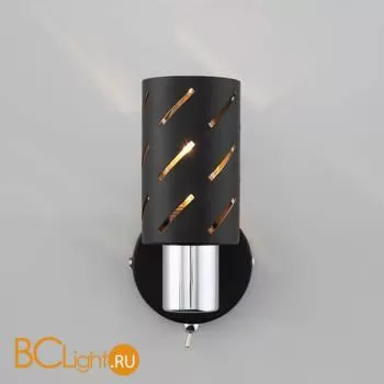 Бра Eurosvet Fente 20090/1 черный / хром - Фото 1