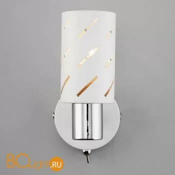 Бра Eurosvet Fente 20090/1 белый / хром - Фото 1