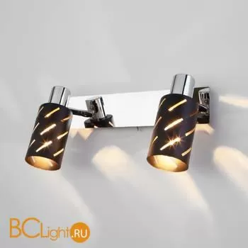 Бра Eurosvet Fente 20090/2 черный / хром