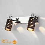 Бра Eurosvet Fente 20090/2 черный / хром