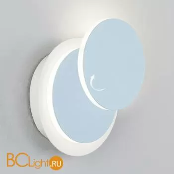 Настенный светильник Eurosvet Figure 40135/1 белый/голубой 6W - Фото 0