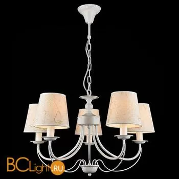 Люстра Eurosvet Fillis 60025/5 белый с серебром