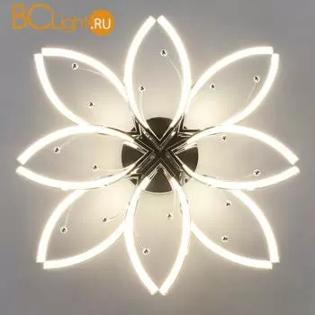 Потолочный светильник Eurosvet Fiona 90092/8 хром 96W - Фото 1