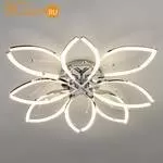 Потолочный светильник Eurosvet Fiona 90092/8 хром 96W