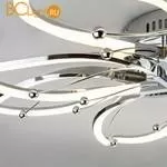 Потолочный светильник Eurosvet Fiona 90092/8 хром 96W - Фото 0