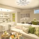 Потолочный светильник Eurosvet Flake 90140/12 белый 168W - Фото 5