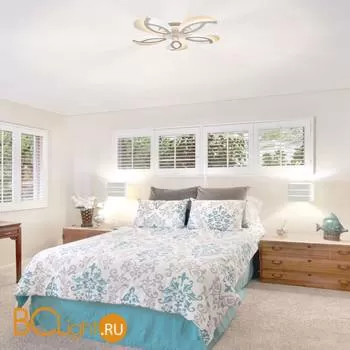 Потолочный светильник Eurosvet Flake 90140/5 белый 70W - Фото 0