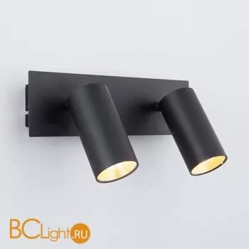 Бра Eurosvet Fleur 20066/2 черный/золото 10W