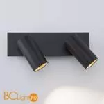 Настенный светильник Eurosvet Fleur 20066/2 LED черный / золото