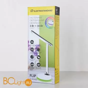 Настольная лампа Eurosvet Flip Flip белый/черный (TL90480) 3W - Фото 4