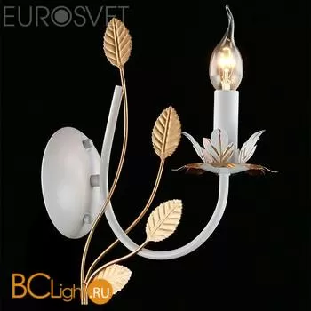 Бра Eurosvet Flora 60023/1 белый с золотом