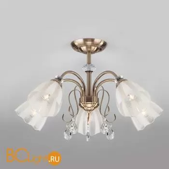 Потолочная люстра Eurosvet Florance 30155/5 античная бронза