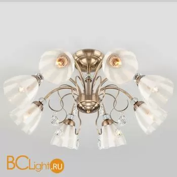 Потолочная люстра Eurosvet Florance 30155/8 античная бронза - Фото 0