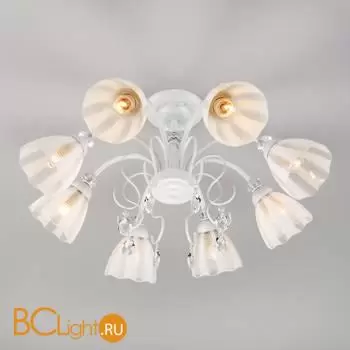 Люстра Eurosvet Floranse new 30155/8 белый a045311 - Фото 2