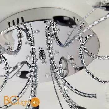 Потолочная люстра Eurosvet Florescence 80114/12 хром/белый - Фото 1