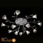 Потолочная люстра Eurosvet Florescence 80114/12 хром/белый