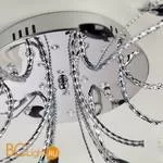 Потолочная люстра Eurosvet Florescence 80114/12 хром/белый - Фото 1