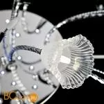 Потолочная люстра Eurosvet Florescence 80114/12 хром/белый - Фото 2