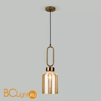 Подвесной светильник Eurosvet Flou 50229/1 янтарный a057463