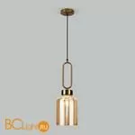 Подвесной светильник Eurosvet Flou 50229/1 янтарный a057463