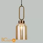 Подвесной светильник Eurosvet Flou 50229/1 янтарный a057463 - Фото 0