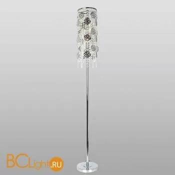 Торшер Eurosvet Flower 01070/3 хром/прозрачный хрусталь Strotskis - Фото 4