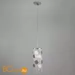 Подвесной светильник Eurosvet Flower 10083/1 хром/прозрачный хрусталь Strotskis - Фото 0