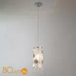 Подвесной светильник Eurosvet Flower 10083/1 хром/прозрачный хрусталь Strotskis - Фото 2