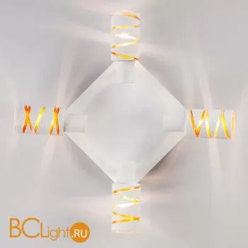 Потолочная люстра Eurosvet Flute 20085/4 белый - Фото 8