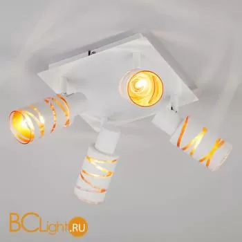 Потолочная люстра Eurosvet Flute 20085/4 белый - Фото 1