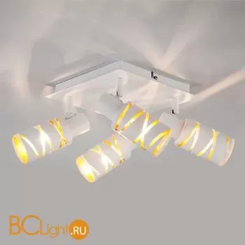 Потолочная люстра Eurosvet Flute 20085/4 белый - Фото 3