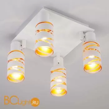 Потолочная люстра Eurosvet Flute 20085/4 белый - Фото 5