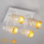 Потолочная люстра Eurosvet Flute 20085/4 белый - Фото 4