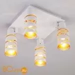 Потолочная люстра Eurosvet Flute 20085/4 белый - Фото 5