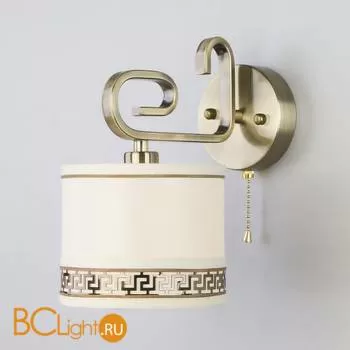 Бра Eurosvet Frangia 60086/1 античная бронза