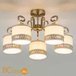 Потолочная люстра Eurosvet Frangia 60086/5 античная бронза - Фото 0