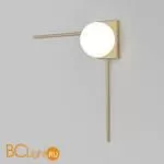 Настенный светильник Eurosvet Fredo 40035/1 латунь a061473 - Фото 1