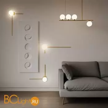 Подвесной светильник Eurosvet Fredo 70136/4 латунь a061532 - Фото 2