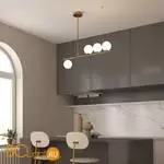 Подвесной светильник Eurosvet Fredo 70136/4 золото a056966 - Фото 1