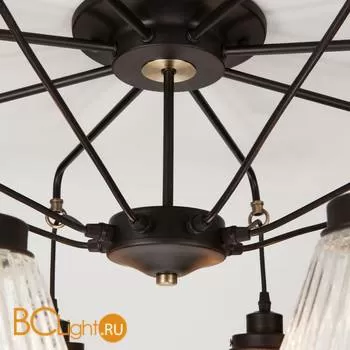 Потолочная люстра Eurosvet Fraegat 70078/8 черный - Фото 1