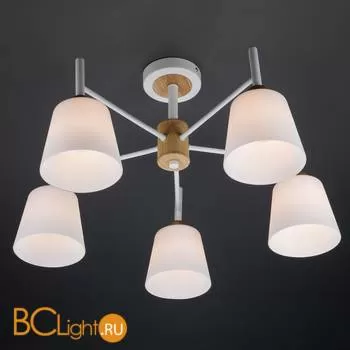 Потолочная люстра Eurosvet Fresco 70085/5 белый - Фото 3