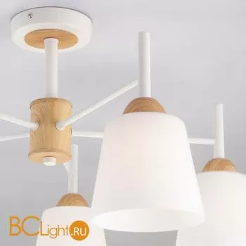 Потолочная люстра Eurosvet Fresco 70085/5 белый - Фото 0