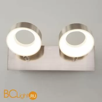 Бра Eurosvet Frisco 20065/2 сатин-никель 12W - Фото 2