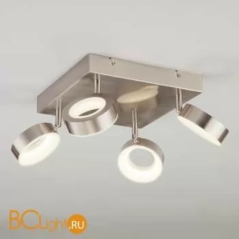 Потолочный светильник Eurosvet Frisco 20065/4 сатин-никель 24W - Фото 0