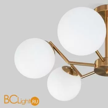 Люстра Eurosvet Frost 70154/6 латунь a057067 - Фото 1